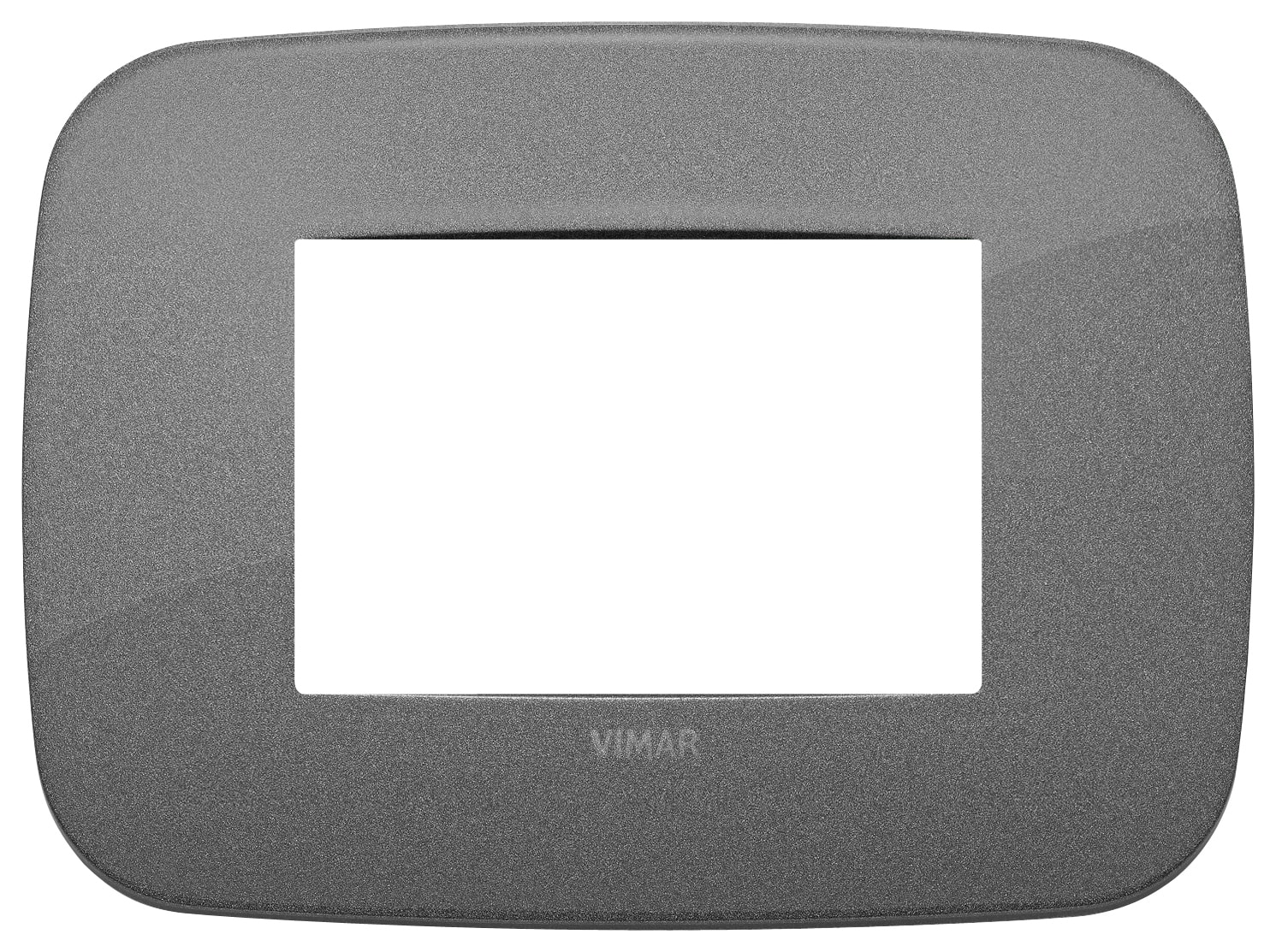 VIMAR SPA - VIW19683.22 Placca Round 3M ardesia