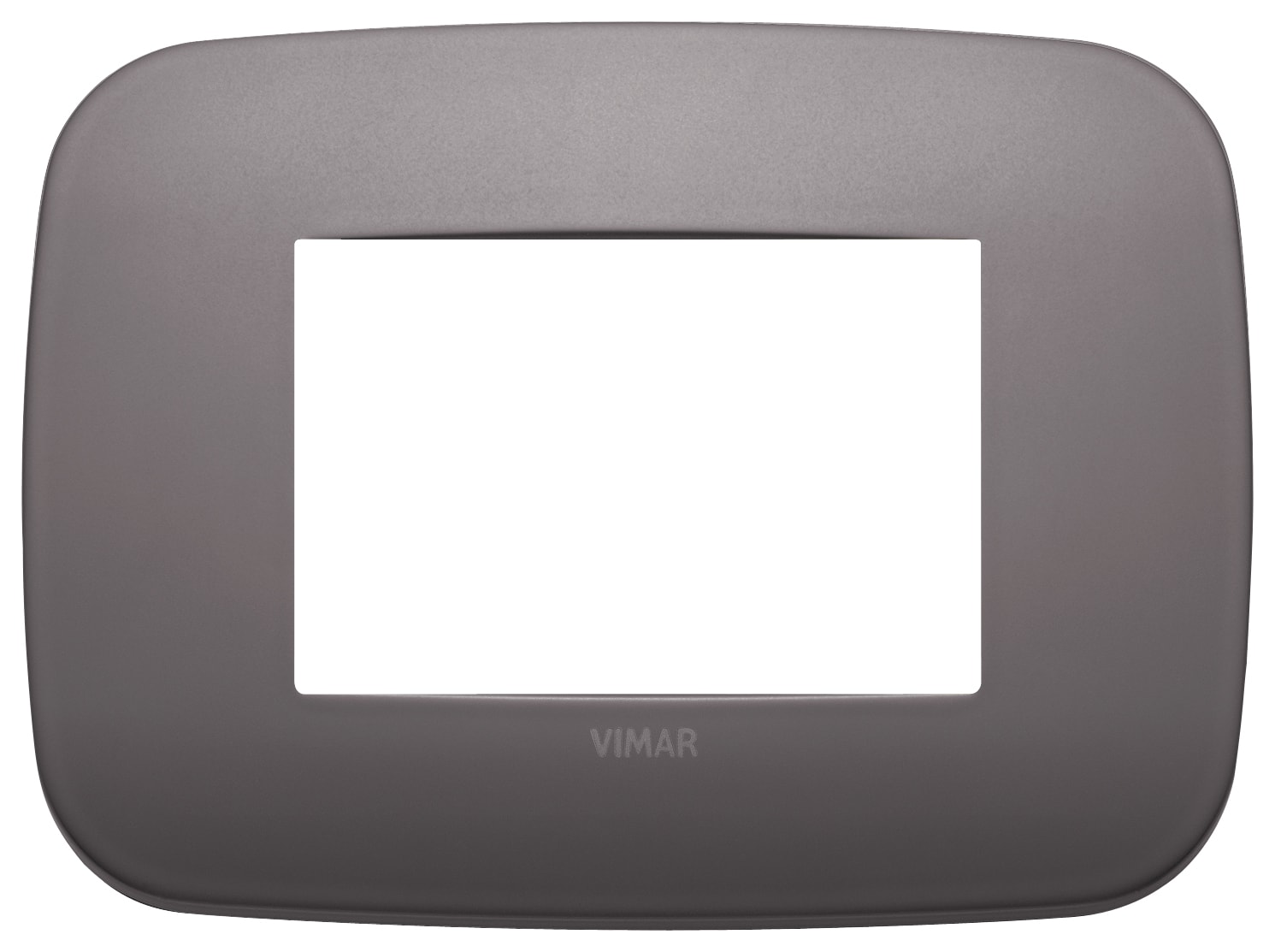 VIMAR SPA - VIW19683.29 PLACCA ROUND 3M NICHEL DARK