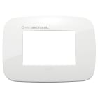 VIMAR SPA - VIW19683.AB.84 PLACCA ROUND 3M ANTIBATTERICO BIANCO