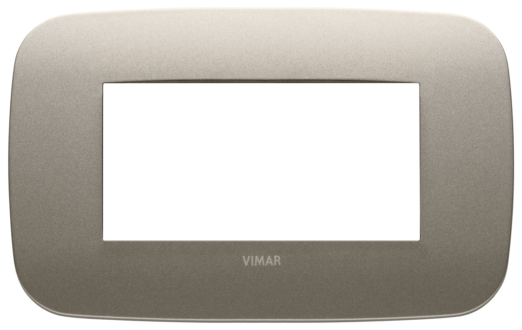 VIMAR SPA - VIW19684.13 Placca Round 4M champagne matt