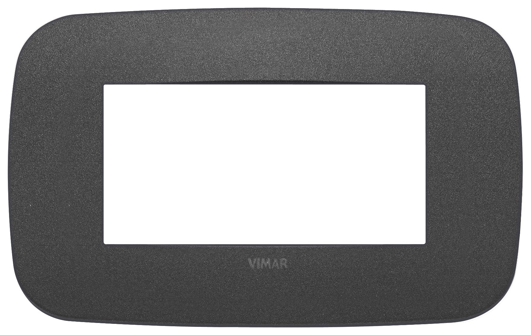 VIMAR SPA - VIW19684.21 PLACCA ROUND 4M GRAFITE MATT
