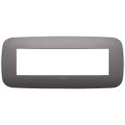 VIMAR SPA - VIW19687.29 PLACCA ROUND 7M NICHEL DARK