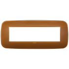 VIMAR SPA - VIW19687.62 Placca Round 7M Reflex caramel