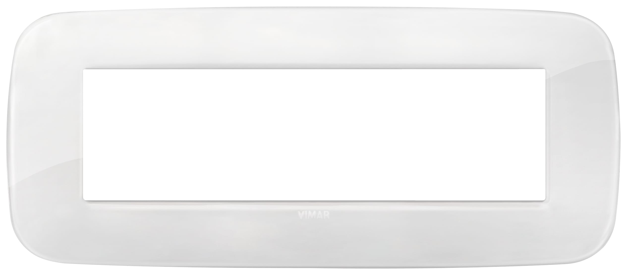 VIMAR SPA - VIW19687.66 Placca Round 7M Reflex ghiaccio