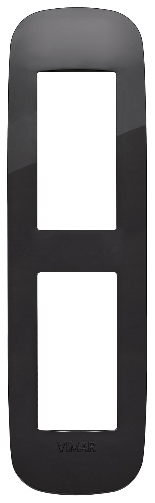 VIMAR SPA - VIW19697.81 PLACCA ROUND 2MP NERO