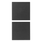 VIMAR SPA - VIW19751.0 DUE MEZZI TASTI 1M FISSI NEUTRI GRIGIO