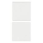 VIMAR SPA - VIW19751.AB.0.B 2 mezzi tasti 1M fissi neutri antibat. b