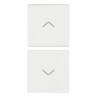 VIMAR SPA - VIW19751.AB.2.B 2 mezzi tasti 1M frecce antibatt. bianco