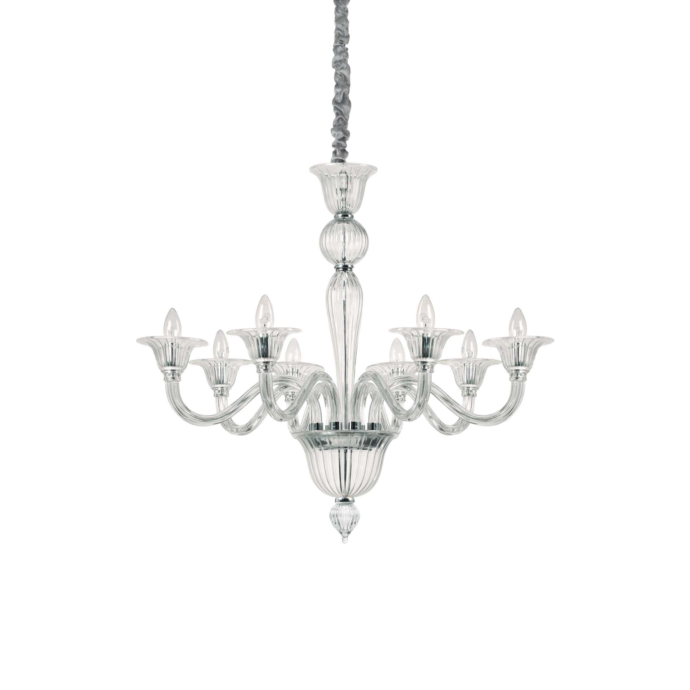 IDEAL LUX SRL - IUX199382 BRIGITTA SP8 TRASPARENTE