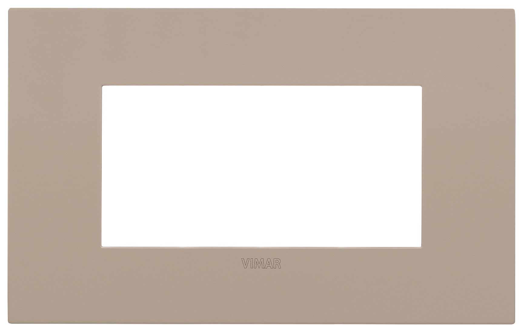 VIMAR SPA - VIW19954.32 Placca fit 4M tortora