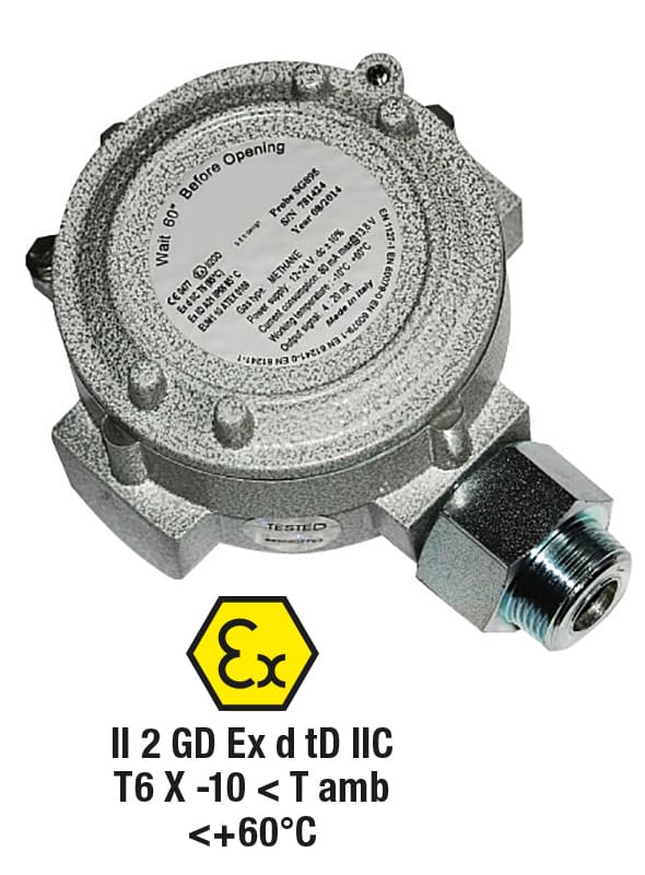 PERRY - PER1GA895MET SENSORE ANTIDEFLAGRANTE CH4 ATEX