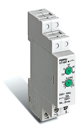 PERRY - PER1IT1067 INT.TEMP. LUCE SCALE 1DIN MULTIFUNZ