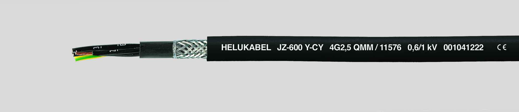 HELUKABEL ITALIA SRL - HLK11582 JZ-600-Y-CY 18G2.5 QMM BLACK