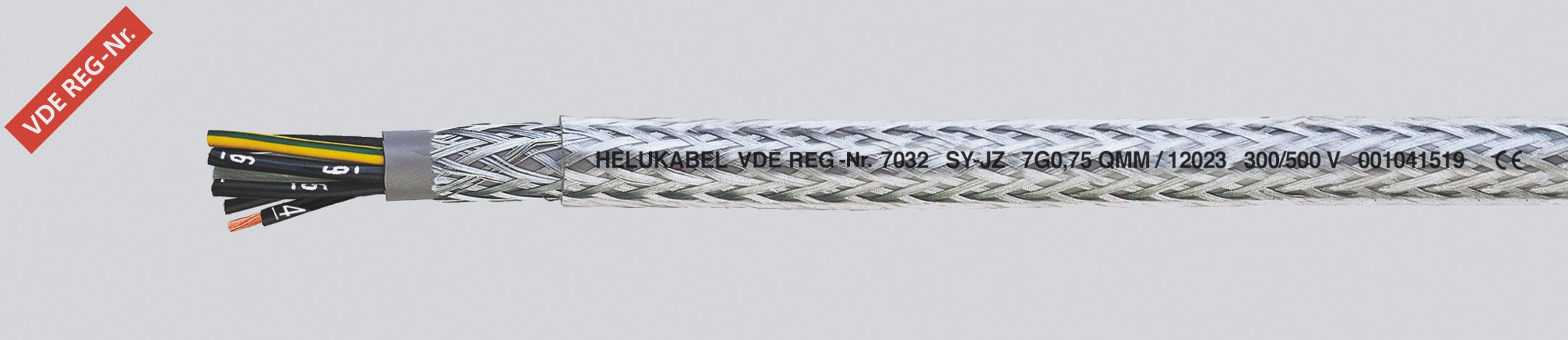 HELUKABEL ITALIA SRL - HLK12093 SY-JZ 7G4 QMM TRANSPARENT