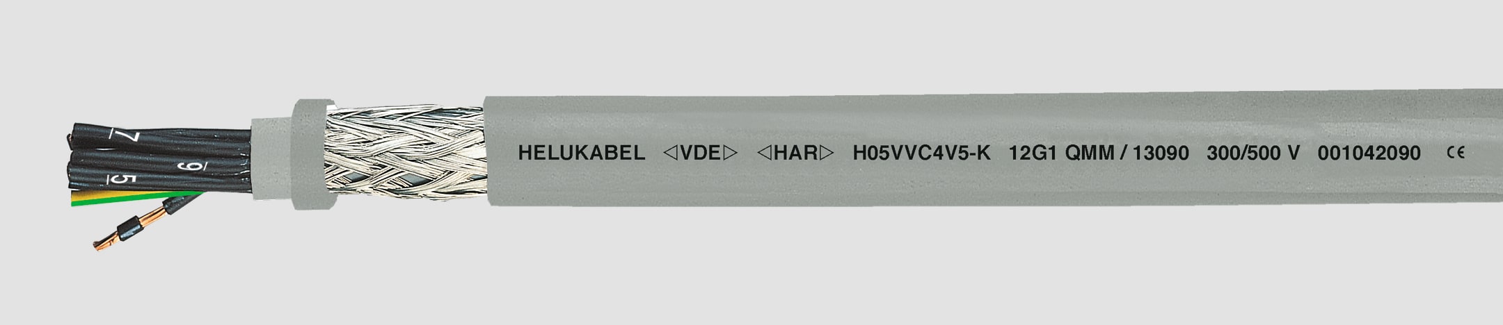 HELUKABEL ITALIA SRL - HLK13138 (H)05VV5-F ((N)YSLYO-JZ) 7G4 QMM GRE