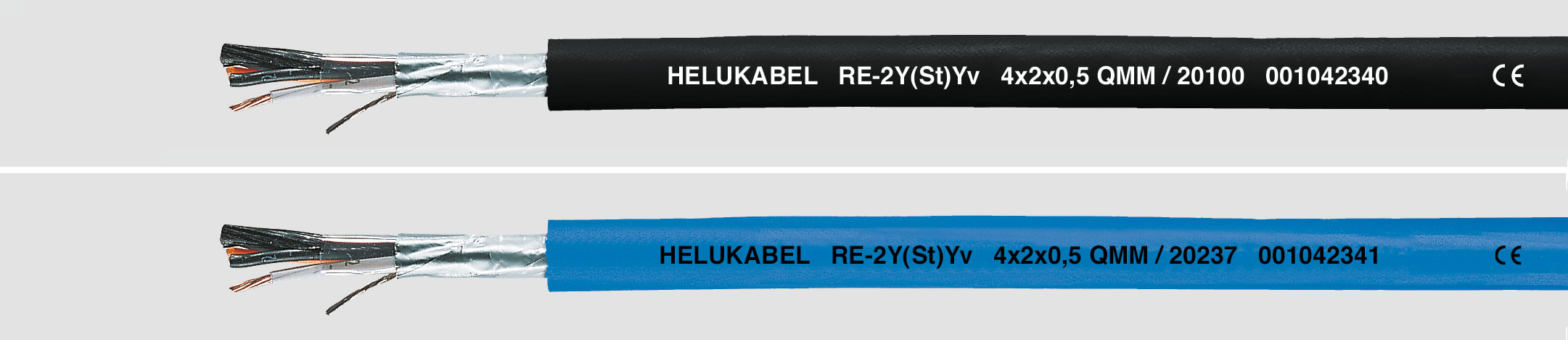 HELUKABEL ITALIA SRL - HLK20241 RE-2Y(ST)YV 12X2X0.5 QMM BLUE