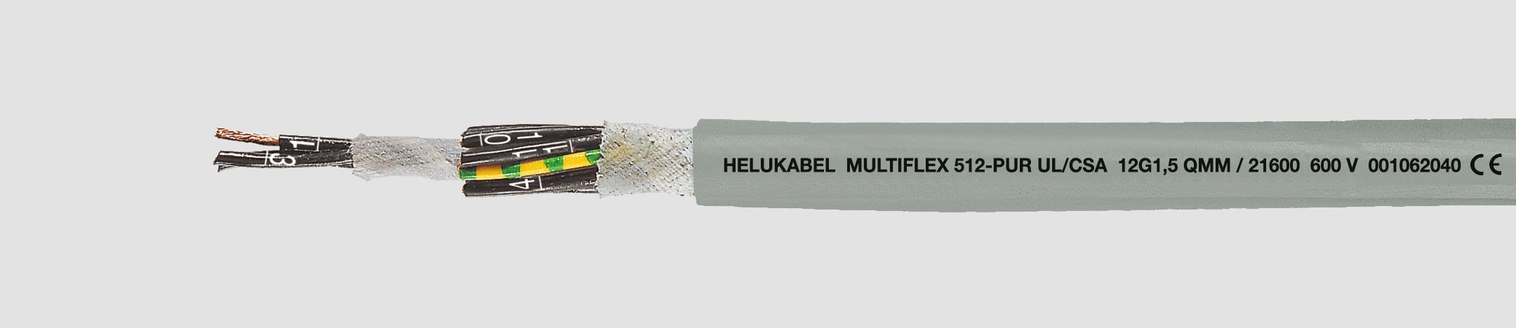 HELUKABEL ITALIA SRL - HLK21595 MULTIFLEX 512 -PUR UL/CSA 2X1.5 QMM