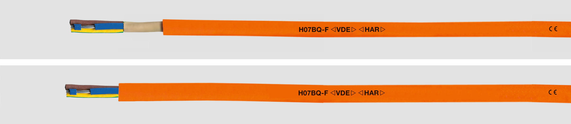 HELUKABEL ITALIA SRL - HLK22055 H05BQ-F (NGMH11YO) 3G1 QMM ORANGE