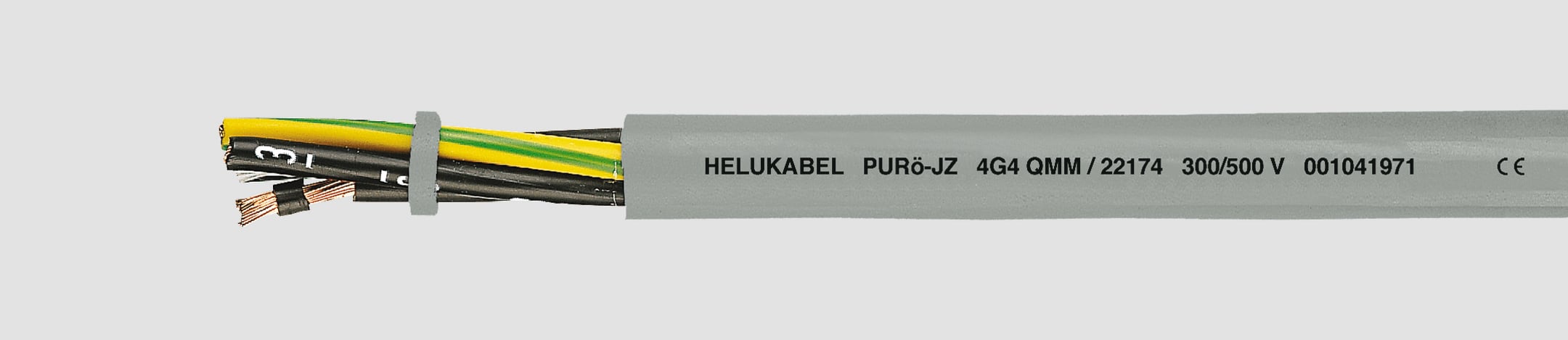 HELUKABEL ITALIA SRL - HLK22101M PURO-JZ 3G0.5 QMM GREY