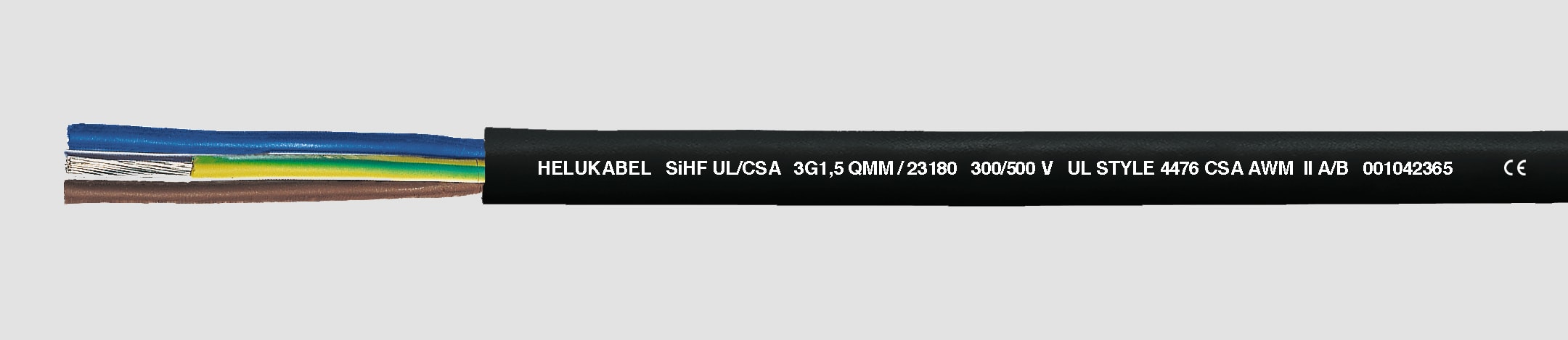 HELUKABEL ITALIA SRL - HLK23255 SIHF UL/CSA 4G2,5 QMM/AWG14