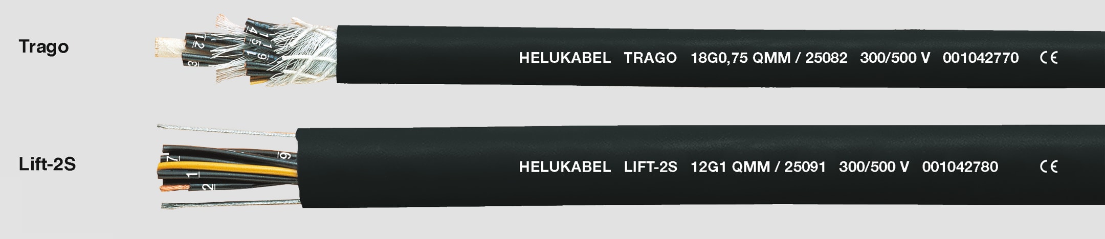 HELUKABEL ITALIA SRL - HLK25100 LIFT-2S 24G1,5 QMM, BLACK