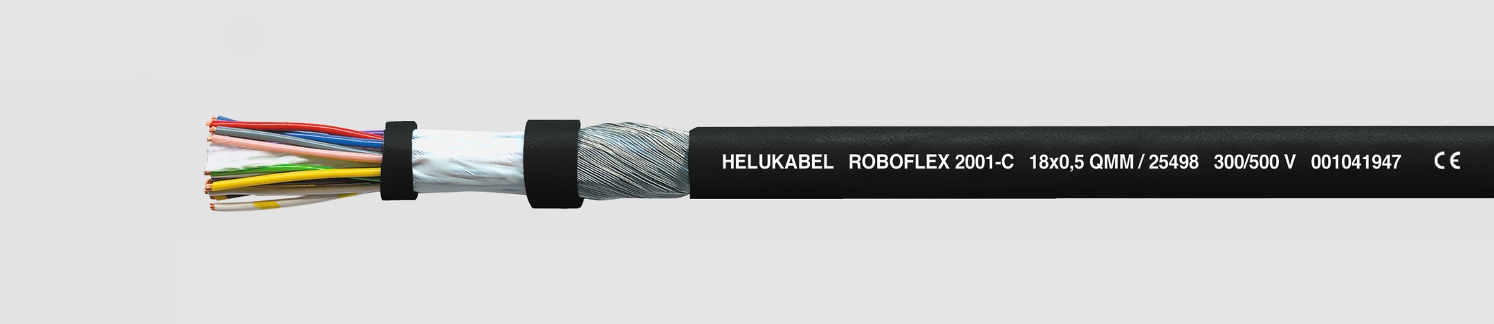 HELUKABEL ITALIA SRL - HLK25465 ROBOFLEX 2001 25G0.5 QMM BLACK