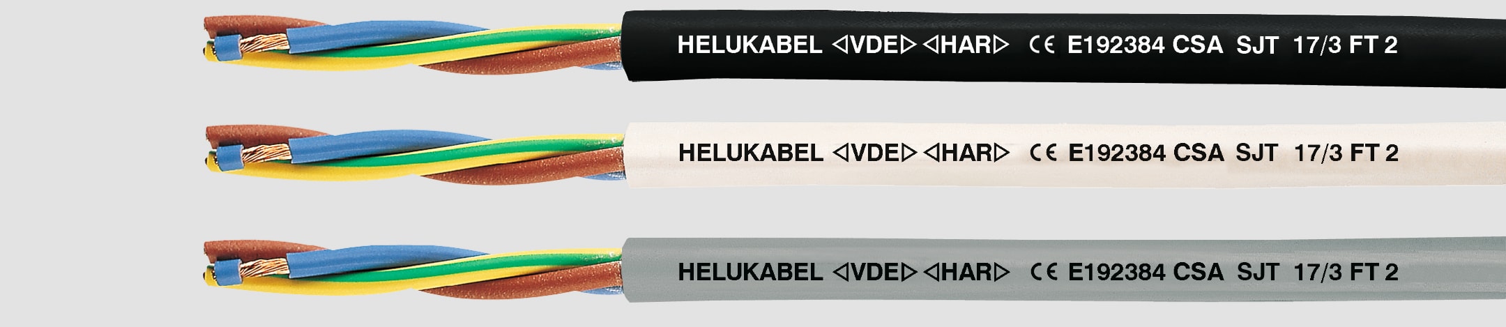 HELUKABEL ITALIA SRL - HLK30117 H05VV-F 2X0.75 QMM GREY