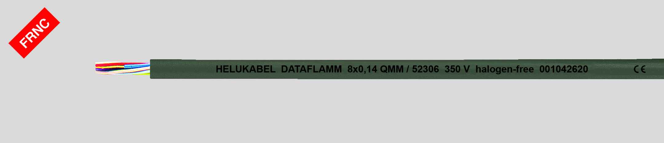 HELUKABEL ITALIA SRL - HLK52416M DATAFLAMM -C 10X0.50 QMM GREY