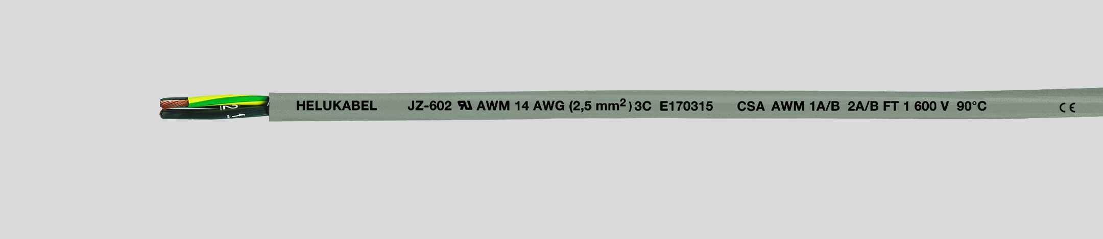 HELUKABEL ITALIA SRL - HLK83082M JZ-602 4G1 QMM (18 AWG) GREY