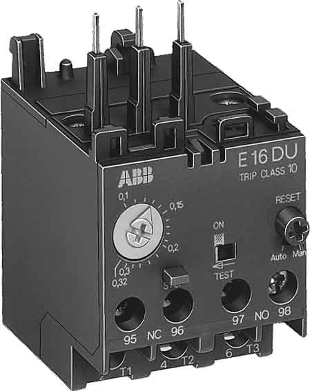 ABB SPA - ABBEQ 939 0 E16 DU 6,3 1,9-6,3A CLASSE 10, 20, 30