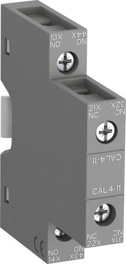 ABB SPA - ABBCAL411 CAL4-11 CONTATTO AUSILIARIO LATERALE NA+NC