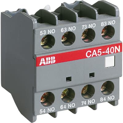 ABB SPA - ABBEN 818 9 CA 5-40N CONTATTO AUSILIARE 4NA