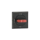 ABB SPA - ABBEE 629 0 OHBS2AJE011 MANIGLIA NERA QUADRATA I-0-I