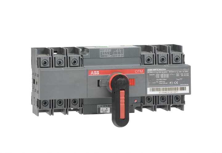 ABB SPA - ABBOTM100F3CMA230V OTM100F3CMA230V COMMUTATORE 3P 100A MOTO