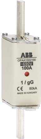ABB SPA - ABBOFAA1GG125 OFAA1GG125 FUS NH1 gG 125A 690V