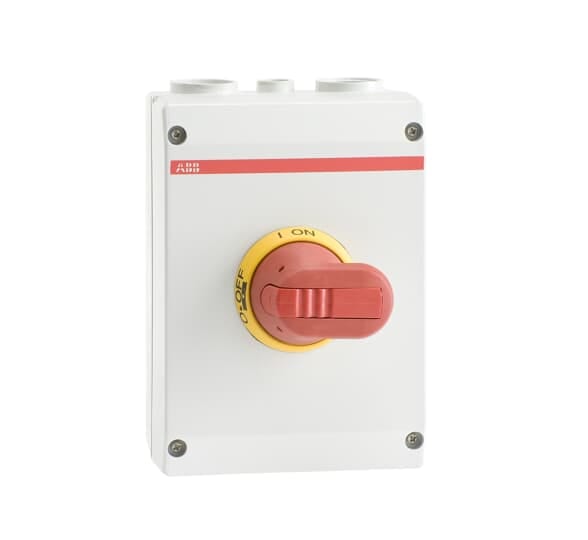 ABB SPA - ABBEO 309 8 OTP63BA6M SEZIONATORE 6P 63A IN CUSTODIA