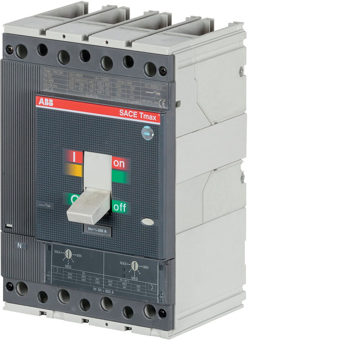 ABB SPA - ABB1SDA054500R1 T4V250 TMA100-1000 4P FFC1150/1000VAC/DC