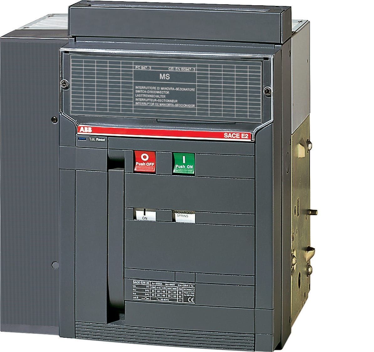 ABB SPA - ABB1SDA058955R1 E2N/MS 2000 3P F HR NEW