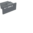 ABB SPA - ABB1SDA074262R1 RATING PLUG 630 E1.2..E6.2 CONFIGURATO