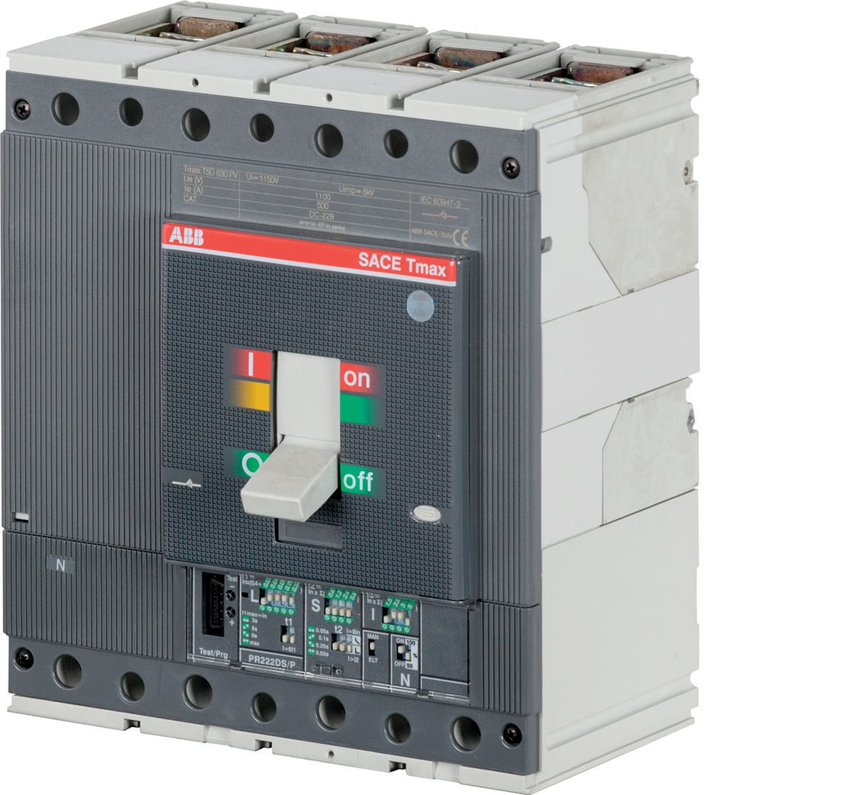 ABB SPA - ABB1SDA081069R1 T5S 630 EKIP E-LSIG IN=630A 4P F F