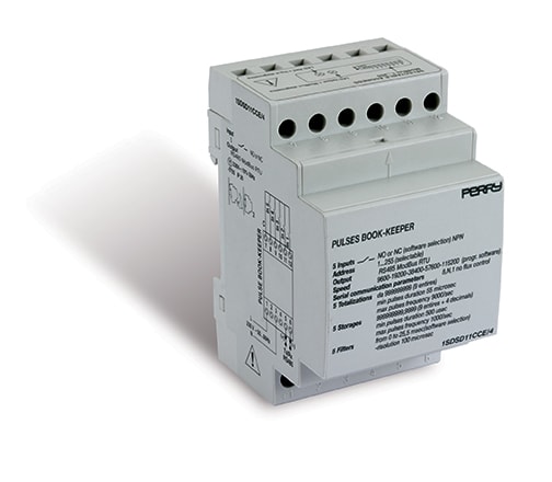 PERRY - PER1SDSD11CCE/4 *CONCENTR. IMPULSI CONT.ENERG. 3 DIN