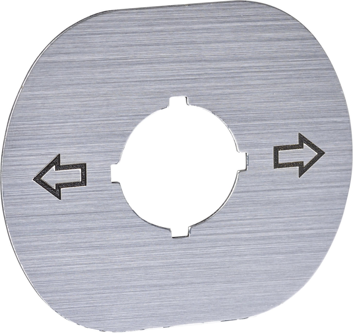 ABB SPA - ABBEL 772 0 MA6-1241 Targhetta joystick 2pos Verticale