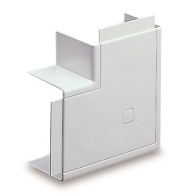 ABB SPA - ABB43152 DEVIAZIONE PIANA 90G 40X40 BIANCO