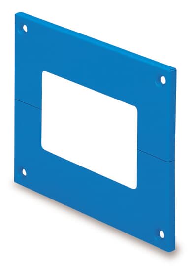 ABB SPA - ABB08753 FLANGIA ATTRAV. PARETI H75 BLU 150