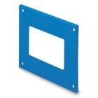 ABB SPA - ABB08752 FLANGIA ATTRAV. PARETI H75 BLU 100