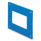 ABB SPA - ABB08752 FLANGIA ATTRAV. PARETI H75 BLU 100