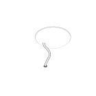 TARGETTI - TAR1T6289DA THREESIXTY CANOPY CABLE 4000MM DA DB