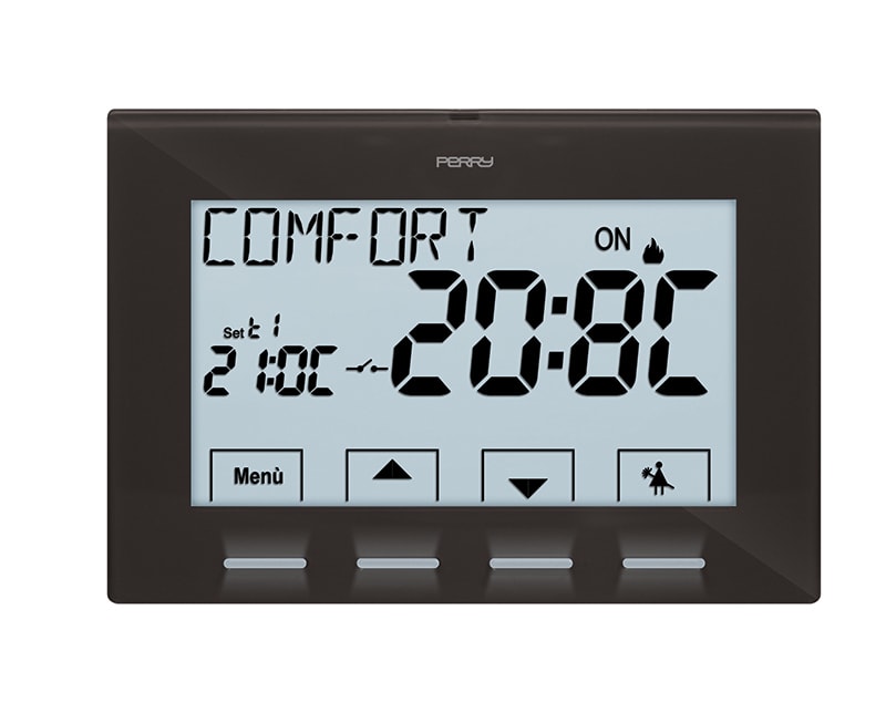 PERRY - PER1TPTE029A TERM.EL.PARETE 4 TASTI 230V ANTRAC