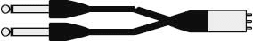 A.T.E.C. SRL - TUTTU JSBSXB CAVETTO COLLEG BIL JACK 6.3 STEREO XLR