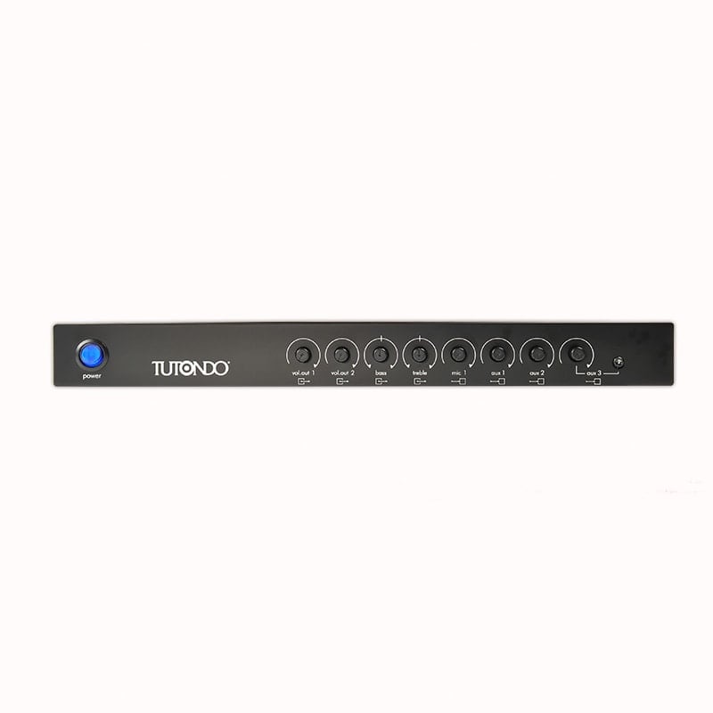 A.T.E.C. SRL - TUTTU RD511 CENTRALINO ATTIVO MIXER 1 PROGR 2OUT